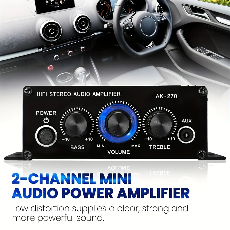 AK-270 HIFI Amplifier Channel  - огляд і ціна Audio Home Cinema