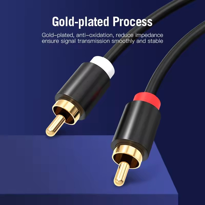 HIFI Stereo RCA Cable 2RCA to  - огляд і ціна Home Cinema Tv
