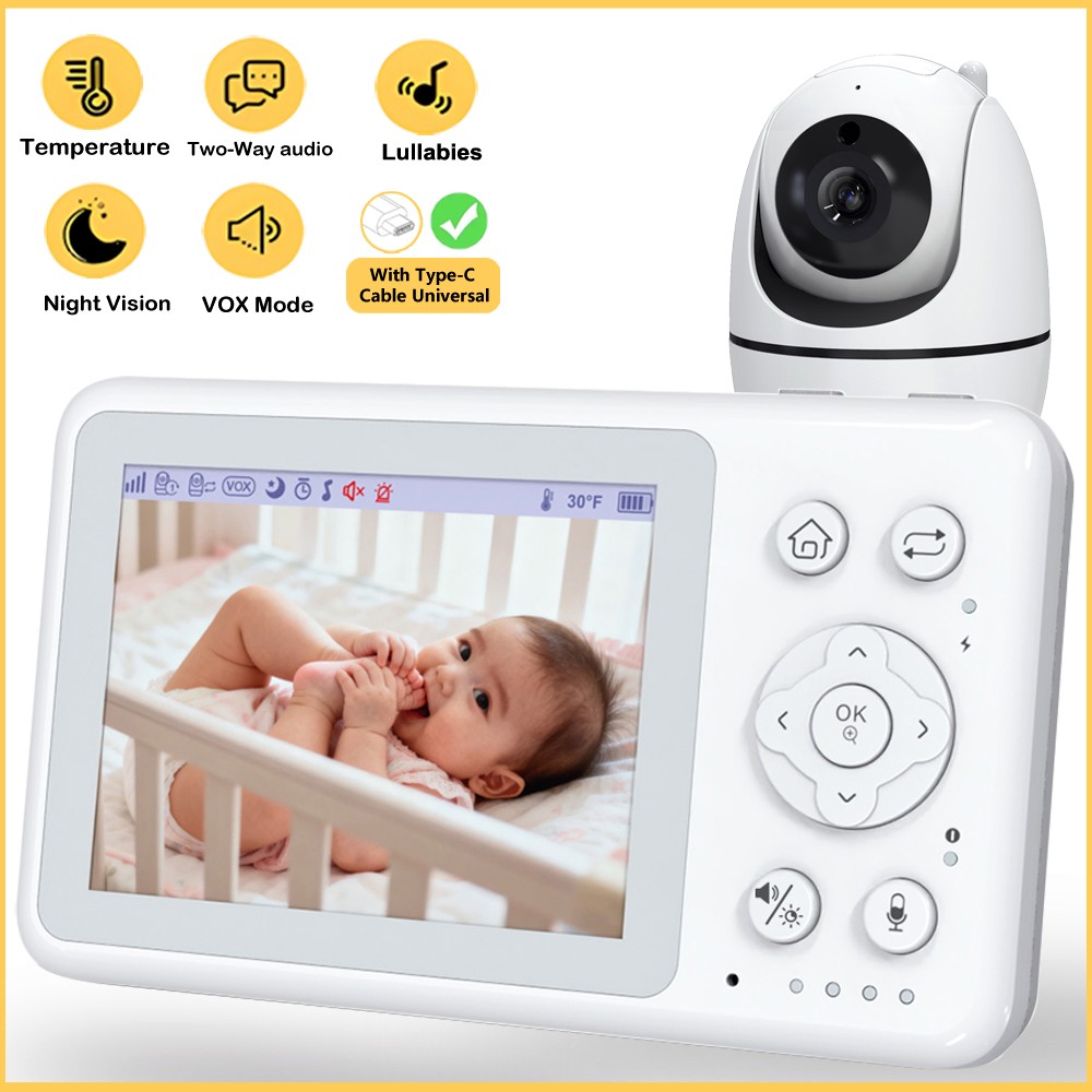 3.2Inch Video Baby Monitor LCD - огляд і ціна Home Cinema Wireless